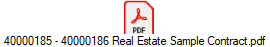 40000185 - 40000186 Real Estate Sample Contract.pdf