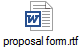 proposal form.rtf