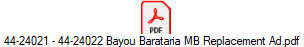 44-24021 - 44-24022 Bayou Barataria MB Replacement Ad.pdf