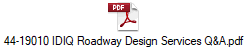 44-19010 IDIQ Roadway Design Services Q&A.pdf