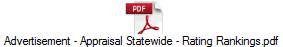 Advertisement - Appraisal Statewide - Rating Rankings.pdf